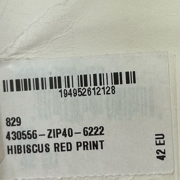 Gucci Pleated Midi Skirt Hibiscus Red Floral - Picture 3 of 8